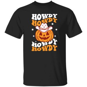 Howdy Pumpkin, Halloween Pumpkin T-Shirts, Long Sleeve, Hoodies