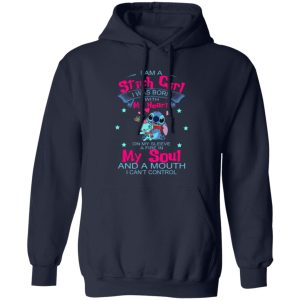 I Am A Stich Girl Was Born In With My Heart On My T-Shirts, Long Sleeve, Hoodies 8