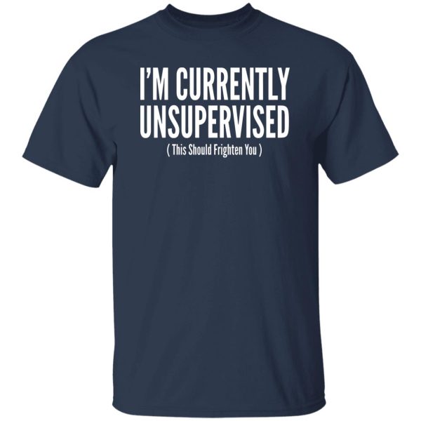 I’m Currently Unsupervised T-Shirts, Long Sleeve, Hoodies 6