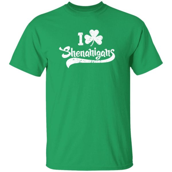 I Clover Shenanigans T-Shirts, Long Sleeve, Hoodies