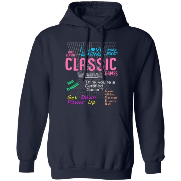 I Love Eating Classic Games T-Shirts, Long Sleeve, Hoodies 11