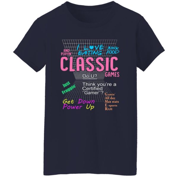 I Love Eating Classic Games T-Shirts, Long Sleeve, Hoodies 2