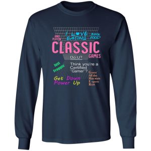 I Love Eating Classic Games T-Shirts, Long Sleeve, Hoodies 6