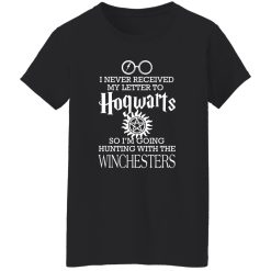 I Never Received My Letter To Hogwarts I’m Going Hunting With The Winchesters T-Shirts, Long Sleeve, Hoodies