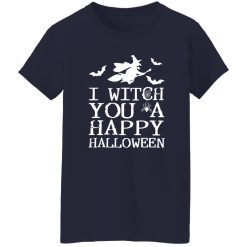 I Witch You A Happy Halloween T-Shirts, Long Sleeve, Hoodies