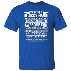 I’m A Lucky Man Dating A Freaking Awesome Girl Has Tattoos T-Shirts, Long Sleeve, Hoodies 8