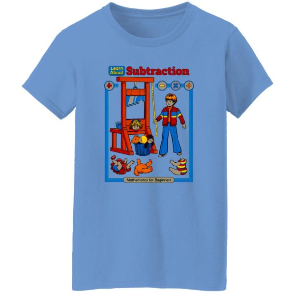 Learn About Subtraction T Shirts, Hoodies, Long Sleeve