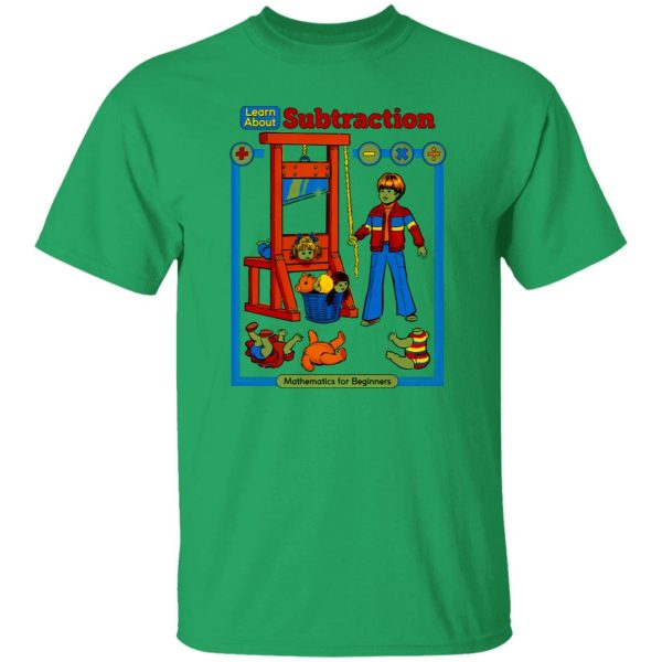 Learn About Subtraction T Shirts, Hoodies, Long Sleeve