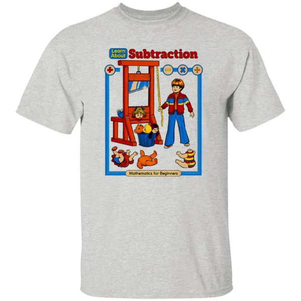 Learn About Subtraction T Shirts, Hoodies, Long Sleeve