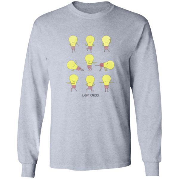 Light Cardio T Shirts, Hoodies, Long Sleeve