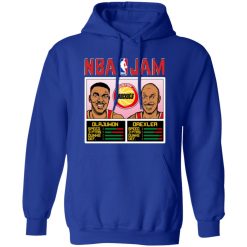 NBA Jam Rockets Olajuwon And Drexler T-Shirts, Long Sleeve, Hoodies 7