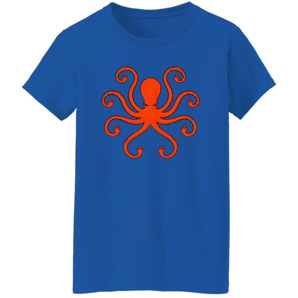 Octopus Middle Fingers T-Shirts, Long Sleeve, Hoodies 3