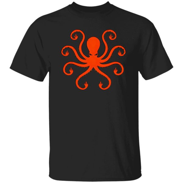 Octopus Middle Fingers T-Shirts, Long Sleeve, Hoodies 5