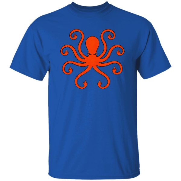 Octopus Middle Fingers T-Shirts, Long Sleeve, Hoodies 6