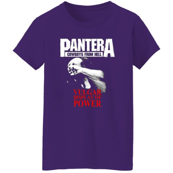 Pantera Cowboys From Hell Vulgar Display Of Power T-Shirts, Long Sleeve, Hoodies