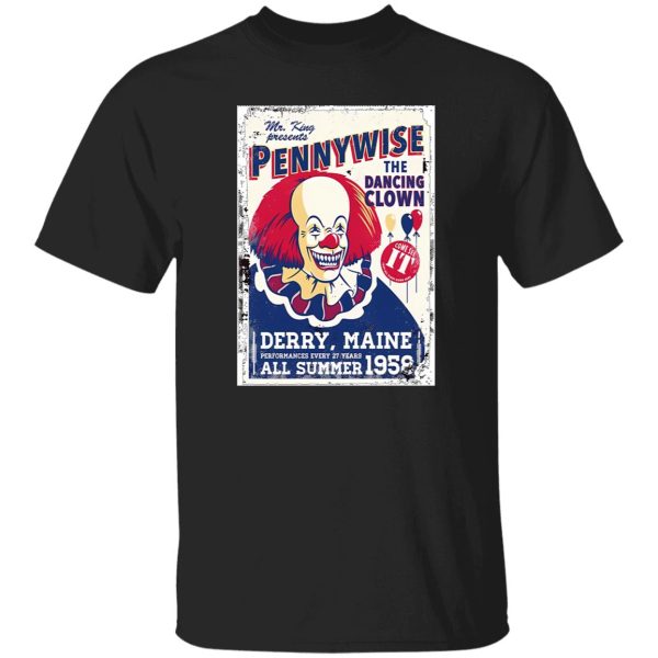 Pennywise The Dancing Clown T-Shirts, Long Sleeve, Hoodies