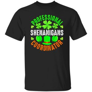 Professional Shenanigans Coordinator - St Patricks Day Irish T-Shirts, Long Sleeve, Hoodies