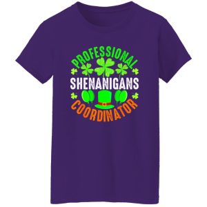 Professional Shenanigans Coordinator – St Patricks Day Irish T-Shirts, Long Sleeve, Hoodies