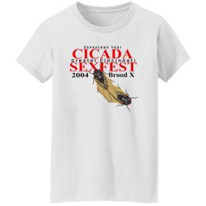 Seventeen Year Cicada Greater Cincinnati Sexfest 2004 Brood X T Shirts, Hoodies, Long Sleeve 11