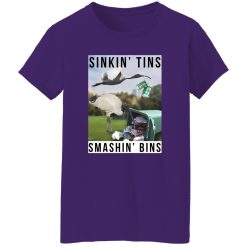 Sinkin Tins Smashing Bins T-Shirts, Long Sleeve, Hoodies