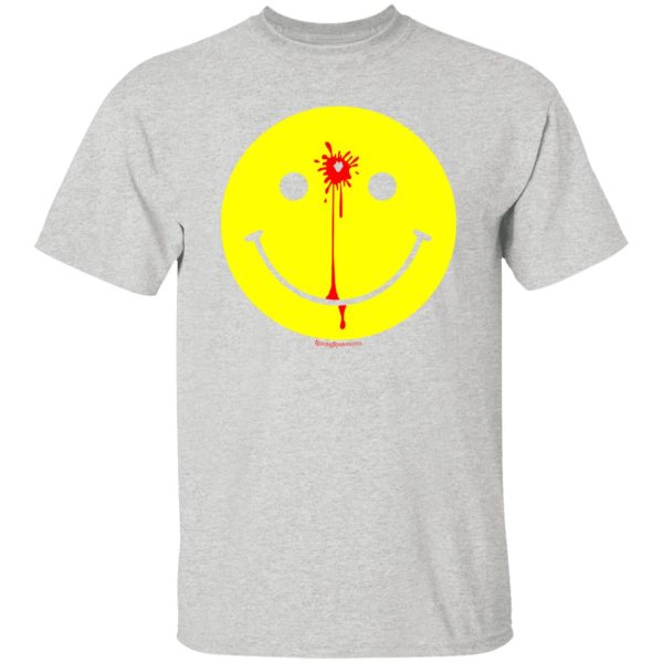 Smiley Face with a Bullet Hole – Have a Nice Day T Shirts, Hoodies, Long Sleeve