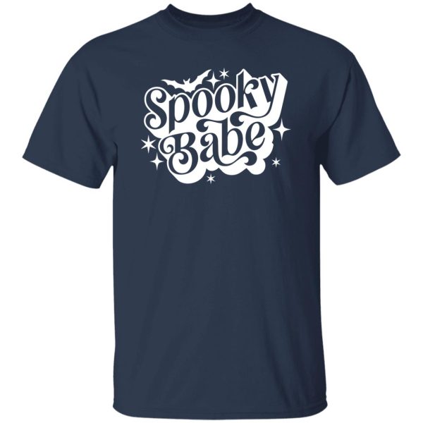 Spooky Babe Halloween Spooky Horror Movie T-Shirts, Long Sleeve, Hoodies