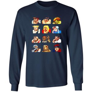 Street Fighter 2 Continue Faces T-Shirts, Long Sleeve, Hoodies 6