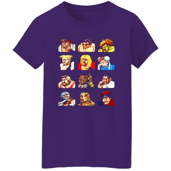 Street Fighter 2 Continue Faces T-Shirts, Long Sleeve, Hoodies 7