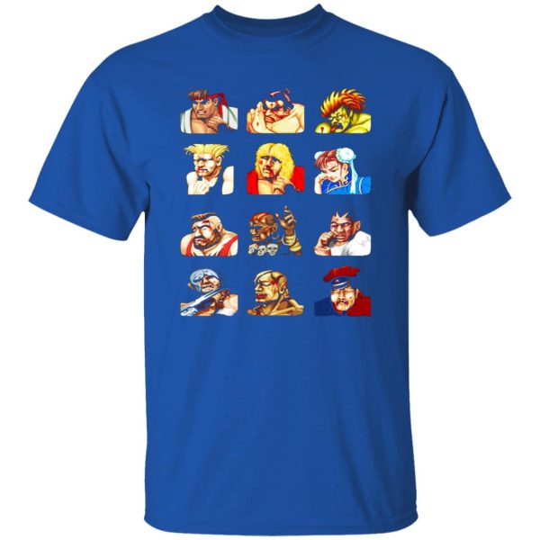 Street Fighter 2 Continue Faces T-Shirts, Long Sleeve, Hoodies 8