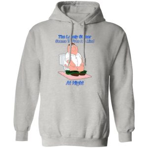 The Lonely Stoner Seems To Free His Mind At Night Peter Griffin Version T Shirts, Hoodies, Long Sleeve 10