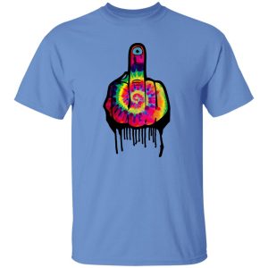 Tie Dye Middle Finger T Shirts, Hoodies, Long Sleeve