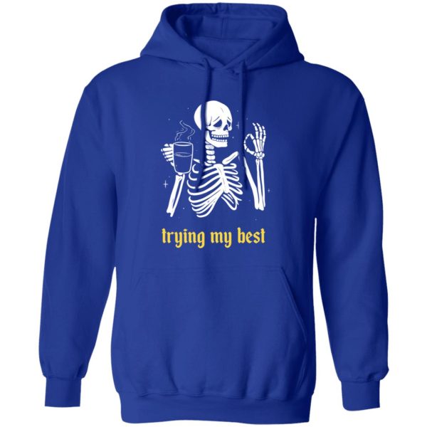 Trying My Best T-Shirts, Long Sleeve, Hoodies 5