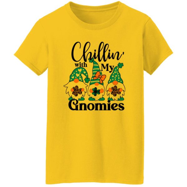 Chillin with My Gnomies Saint Patrick’s Day Family Matching Gnomies sublimation T Shirts, Hoodies, Long Sleeve