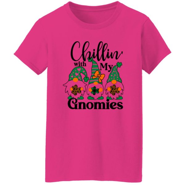 Chillin with My Gnomies Saint Patrick’s Day Family Matching Gnomies sublimation T Shirts, Hoodies, Long Sleeve