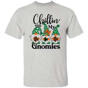 Chillin with My Gnomies Saint Patrick's Day Family Matching Gnomies sublimation T-Shirts, Long Sleeve, Hoodies