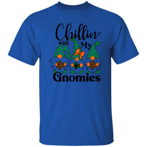 Chillin with My Gnomies Saint Patrick’s Day Family Matching Gnomies sublimation T Shirts, Hoodies, Long Sleeve