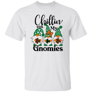 Chillin with My Gnomies Saint Patrick’s Day Family Matching Gnomies sublimation T Shirts, Hoodies, Long Sleeve