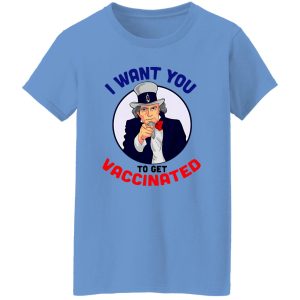 Official Uncle Sam Vaccine I Want You To Get Vaccinated Nurse Doctor T Shirts, Hoodies, Long Sleeve