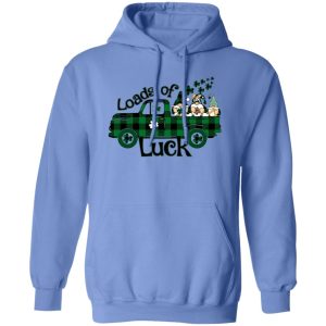 Loads of Luck St Patrick’s Day Lucky gnome Truck T Shirts, Hoodies, Long Sleeve