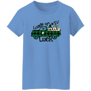 Loads of Luck St Patrick’s Day Lucky gnome Truck T Shirts, Hoodies, Long Sleeve