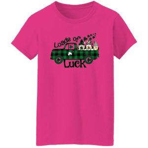 Loads of Luck St Patrick’s Day Lucky gnome Truck T Shirts, Hoodies, Long Sleeve