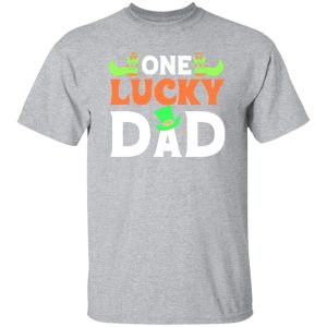 One lucky dad T-Shirts, Long Sleeve, Hoodies