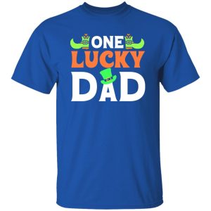 One lucky dad T-Shirts, Long Sleeve, Hoodies