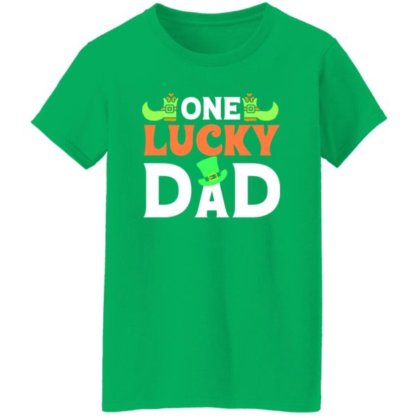 One lucky dad T-Shirts, Long Sleeve, Hoodies