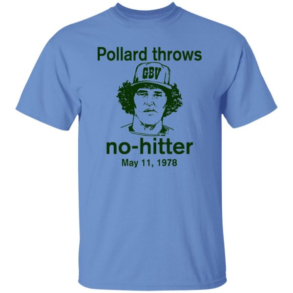 Pollard Throws No-Hitter May 11 1978 T Shirts, Hoodies, Long Sleeve