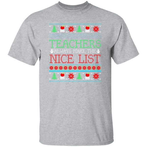 Funny Christmas Teacher Ugly Christmas Xmas T-Shirts, Long Sleeve, Hoodies