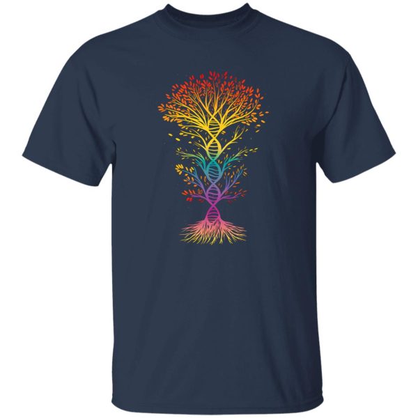 DNA Tee Tree of Life Genetics Biology Teacher Science T-Shirts, Long Sleeve, Hoodies