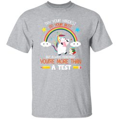 Try your hardest but You_re more than a Test Teacher T-Shirts, Long Sleeve, Hoodies