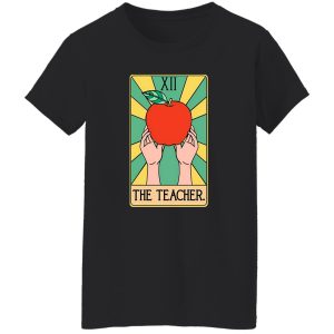 Teacher Tarot Card - Math History Latin Sped Music Art T-Shirts, Long Sleeve, Hoodies