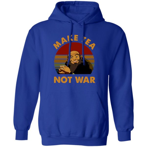 The Last Airbender Avatar Uncle Iroh Make Tea Not War T-Shirts, Long Sleeve, Hoodies